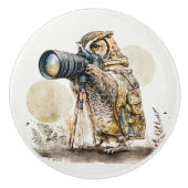 Door de glaskeramische knop (Voorkant)