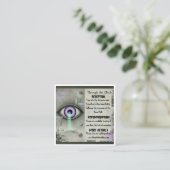 👁️ "Door de Glitch" Weirdcore Enclosure Kaart (Staand voorkant)