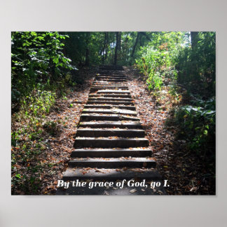 DOOR DE GOD, GA IK POSTER