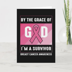 Door de Grace God Breast Cancer Survivor Christeli Kaart
