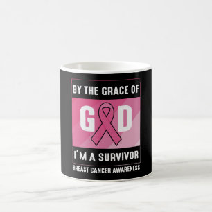 Door de Grace God Breast Cancer Survivor Christeli Koffiemok