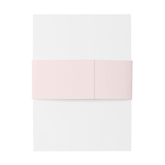 Door de hand getekende wilde bloemen Roze Elegant  Uitnodigingen Wikkel (Achterkant Voorbeeld)