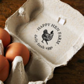  door de hand getrokken Boerderij voor bedrijfsdoe Zelfinktende Stempel