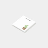 Door de hand getrokken Cactus Post-it® Notes (Schuin)