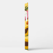 Door de hand getrokken  cartoon zomervruchten. Naa Case-Mate iPhone Case (Achterkant / Rechts)