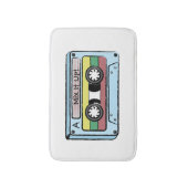 Door de hand getrokken Cassettebandje cartoon (Men Badmat (Voorkant Verticaal)