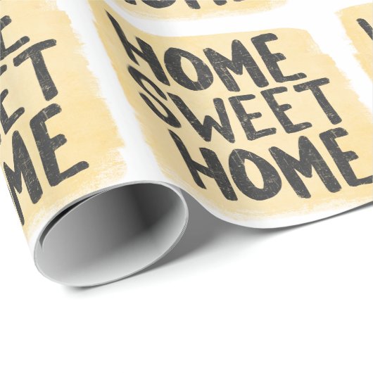 door de hand getrokken doodskop cadeaupapier (Rol Hoek)