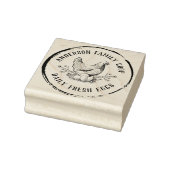  door de hand getrokken karton voor kippeneieren rubberstempel (Stempel)