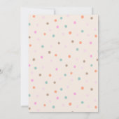 Door de hand getrokken Natuur Uitnodiging voor paa (Achterkant)