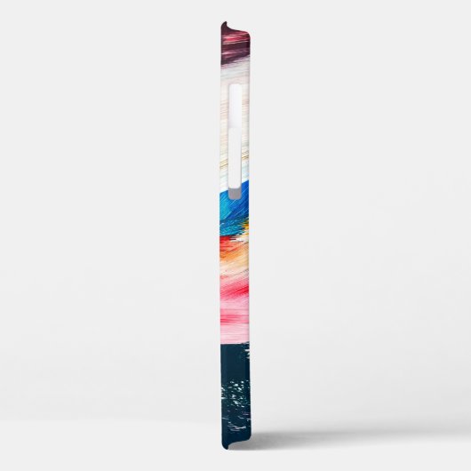 Door de hand getrokken oliesschilderij. Abstracte  Case-Mate iPhone Case (Achterkant / Links)