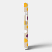 Door de hand getrokken puntpatroon van de polka Case-Mate iPhone case (Achterkant / Links)