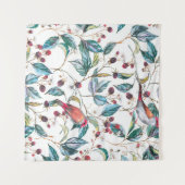 Door de hand getrokken waterverf naadloos met natu wandkleed (Voorkant (horizontaal))