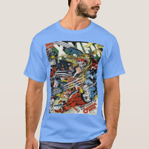 DOOR DE HANDEN VAN OMEGA RED retro T-shirt