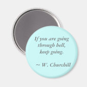 Door de hel gaan magneet (Voorkant / Achterkant)