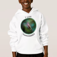 Door de huid geworpen Hummingbird - Originele Foto