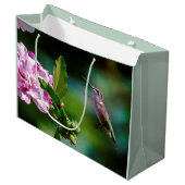 Door de huid geworpen Hummingbird - Originele Foto Groot Cadeauzakje (Voorkant Gekanteld)