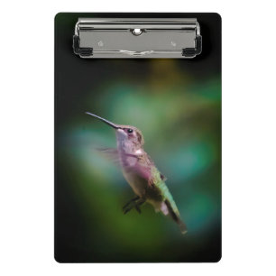 Door de huid geworpen Hummingbird - Originele Foto Mini Klembord