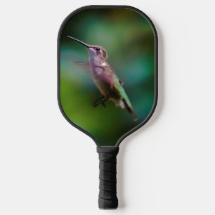 Door de huid geworpen Hummingbird - Originele Foto Pickleball Paddle