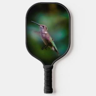 Door de huid geworpen Hummingbird - Originele Foto Pickleball Paddle