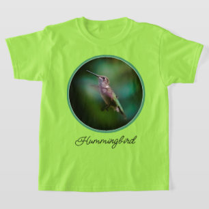 Door de huid geworpen Hummingbird - Originele Foto T-shirt