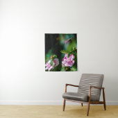 Door de huid geworpen Hummingbird - Originele Foto Wandkleed (In situ)