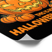 Door de inflatie is dit mijn halloween Costume Fun Poster (Hoek)