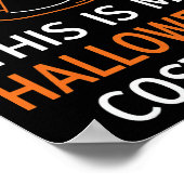 Door de inflatie is dit mijn halloween Costume Fun Poster (Hoek)
