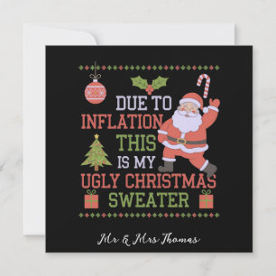 Door de inflatie is dit mijn lelijke kerstkeuken kaart