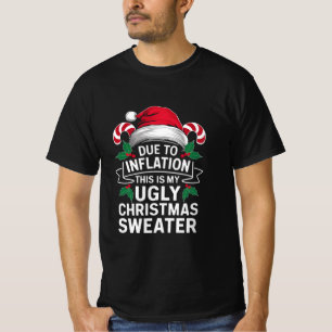 Door de inflatie is dit mijn lelijke kerstkeuken t-shirt