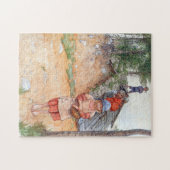 door de kelder - Carl Larsson 1917 Legpuzzel (Horizontaal)