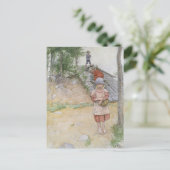 Door de Kellar door Carl Larsson Briefkaart (Staand voorkant)