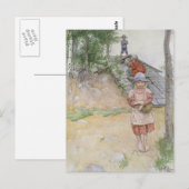 Door de Kellar door Carl Larsson Briefkaart (Voorkant / Achterkant)