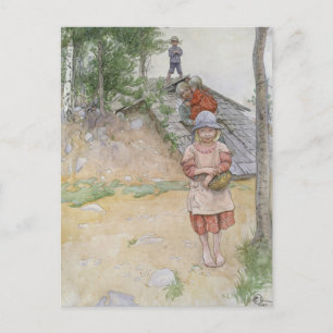 Door de Kellar door Carl Larsson Briefkaart