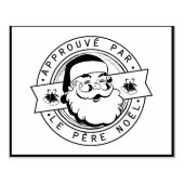 Door de Kerstman goedgekeurde stempels (Afrduk)