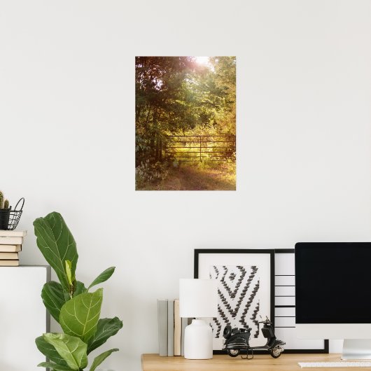 Door de landingang poster (Thuiskantoor)