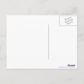 door de lichten briefkaart (Achterkant)