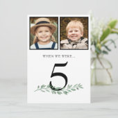 Door de lijst van de Foto's van de Jaren van het A Kaart (Staand voorkant)