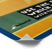 Door de lucht naar USSR Poster (Hoek)