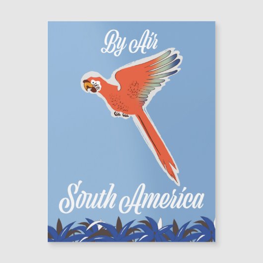 Door de lucht Zuid-Amerika (Voorkant)