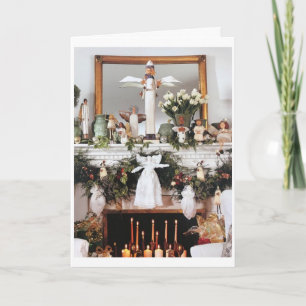 **DOOR DE MELDEN** BIJ CHRISTMAS FEESTDAGEN KAART