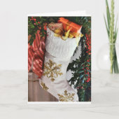 **DOOR DE MELDEN** BIJ CHRISTMAS FEESTDAGEN KAART (Voorkant)