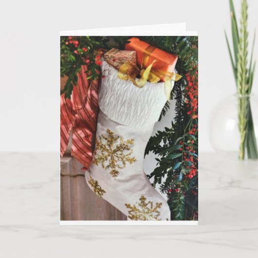 **DOOR DE MELDEN** BIJ CHRISTMAS FEESTDAGEN KAART (Voorkant)