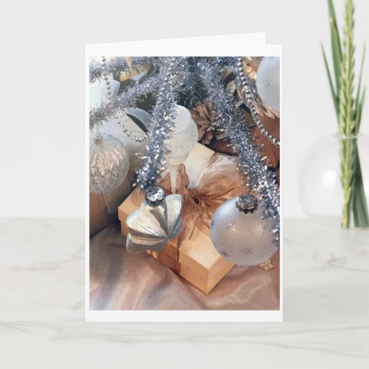 **DOOR DE MELDEN** BIJ CHRISTMAS FEESTDAGEN KAART (Voorkant)