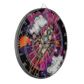 Door de melkweg dartbord (Voorkant Links)