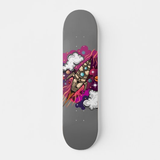 Door de melkweg persoonlijk skateboard (Voorkant)