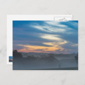 Door de mist briefkaart (Voorkant / Achterkant)