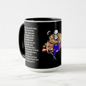 Door de modder en het bloed mok (Voorkant links)