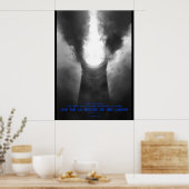 Door de mond van mijn kanonnen poster (Keuken)