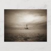 Door de nesten, door het ijs briefkaart (Voorkant)