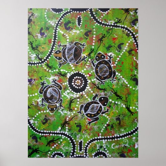 Door de obligatie poster (Voorkant)